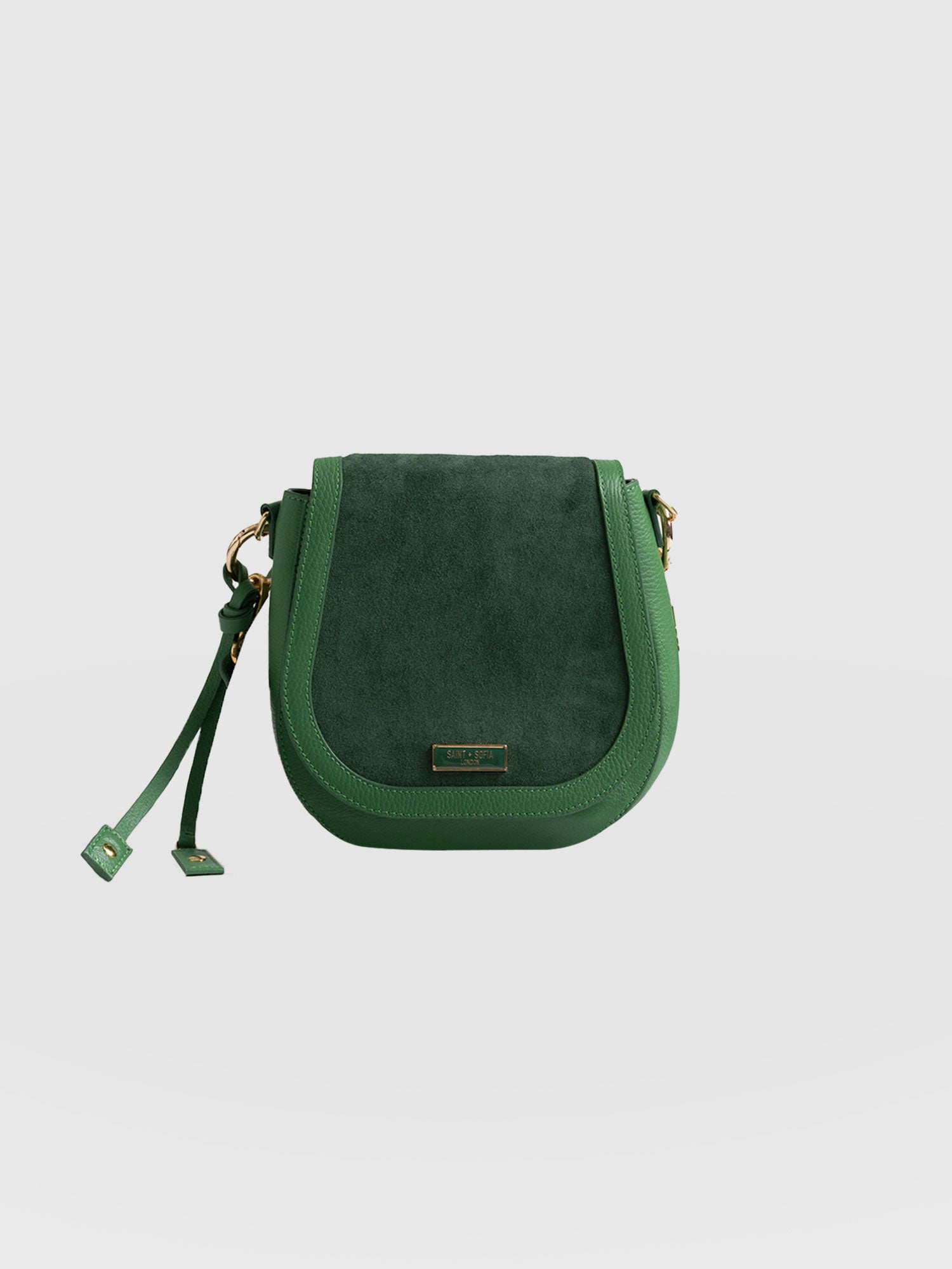 Saddle Bag Green - Women's Handbag | Saint + Sofia® USA